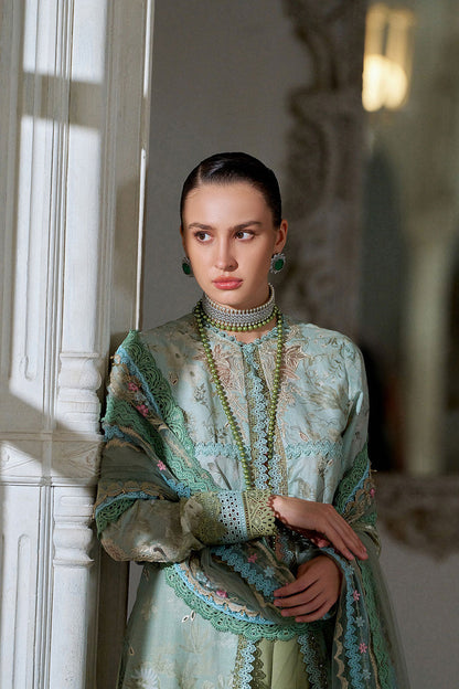 Sobia Nazir | Luxury Lawn Eid 26 | 12A - Luxury Dress - available at Maria Faisal in UK and USA.