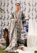 Elaf Premium | Printed Collection 24 | EEP-07B - Black Blossom - Waniyas