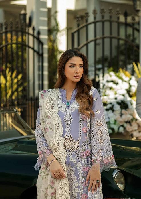 Kahf Premium | Luxury Lawn 25 | KLR-01 Maeve by Maria Faisal - Registered Vendor of : Kahf Premium - type : Ladies Clothes - 100% original wedding dresses