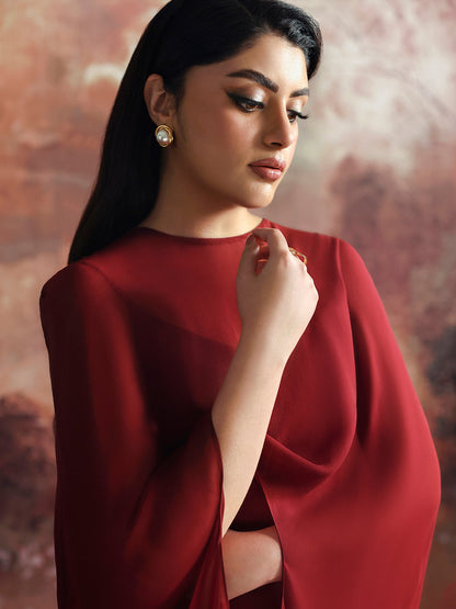 Caia | Basics 26 | Look 2 - Luxury Dress - available at Maria Faisal in UK and USA.