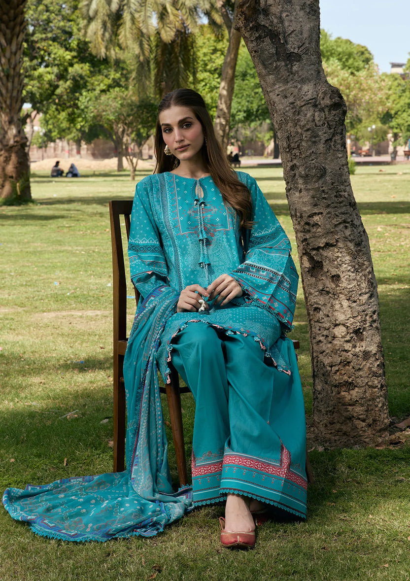 Kahf Premium | Prints Collection 26 | KPS-5B KEHKASHAN - Luxury Dress - available at Maria Faisal in UK and USA.