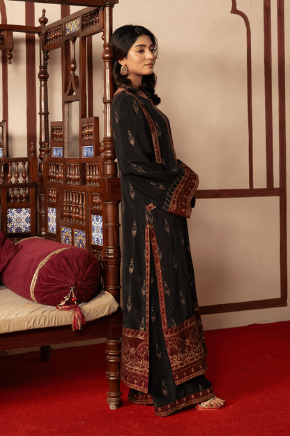 Erum Khan | Intezar e Eid | Riwayat - Luxury Dress - available at Maria Faisal in UK and USA.
