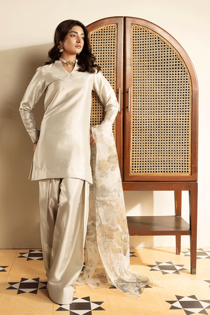 Erum Khan | Intezar e Eid | Lamha - Luxury Dress - available at Maria Faisal in UK and USA.