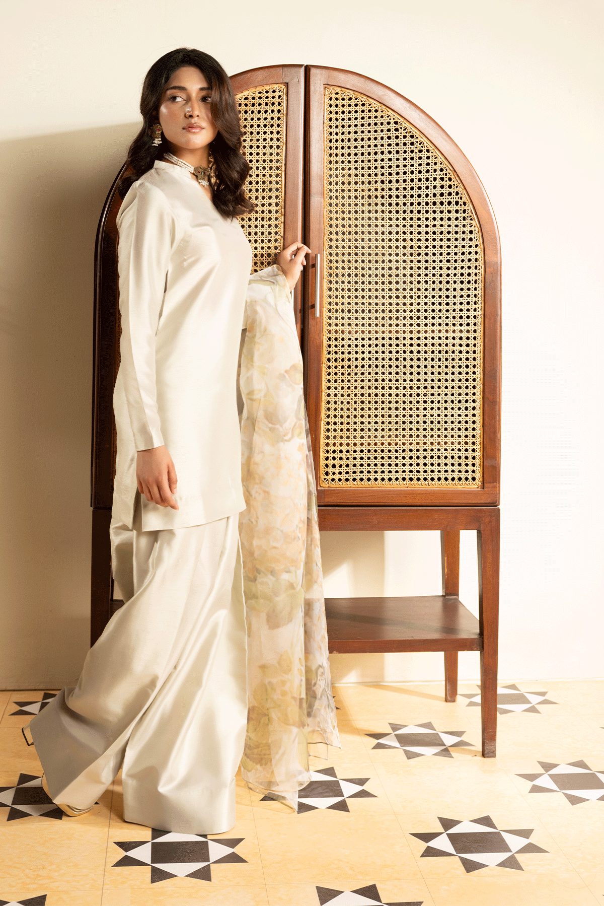Erum Khan | Intezar e Eid | Lamha - Luxury Dress - available at Maria Faisal in UK and USA.