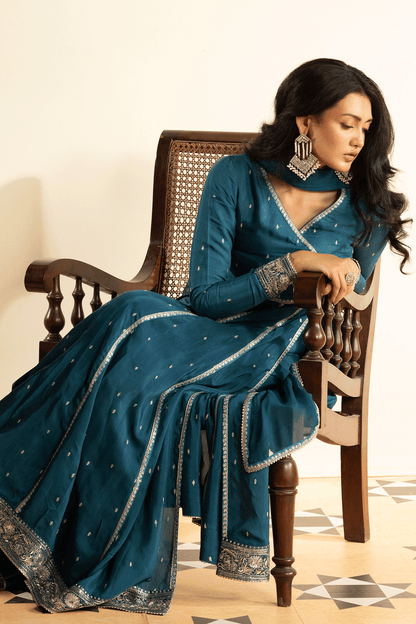 Erum Khan | Intezar e Eid | Guftagu - Luxury Dress - available at Maria Faisal in UK and USA.