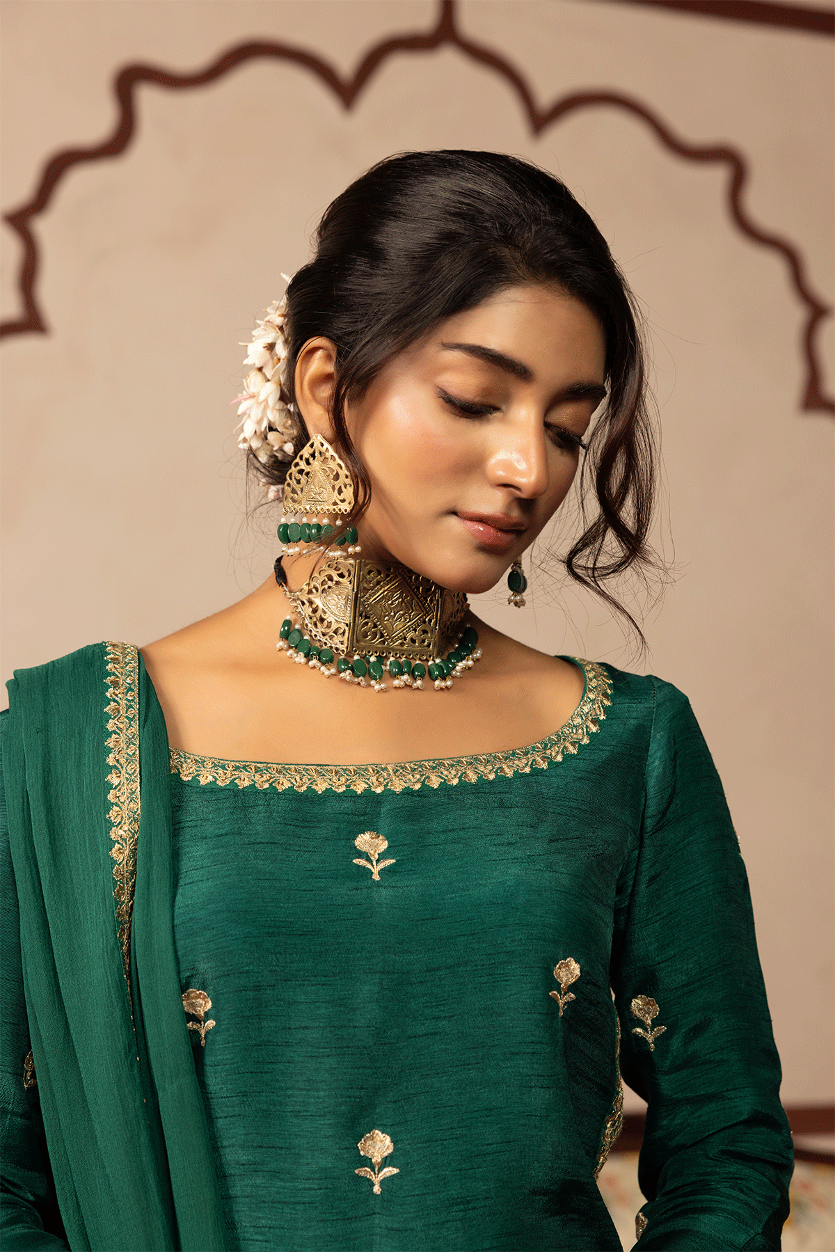 Erum Khan | Intezar e Eid | Firoza - Formal Dress - available at Maria Faisal in UK and USA.