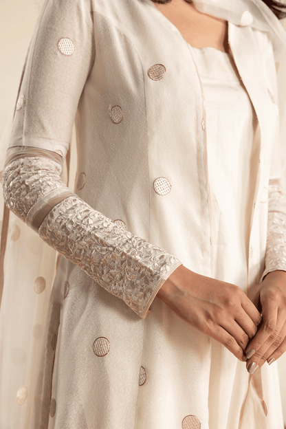Erum Khan | Intezar e Eid | Dilkashi - Luxury Dress - available at Maria Faisal in UK and USA.