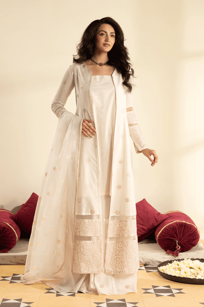 Erum Khan | Intezar e Eid | Dilkashi - Luxury Dress - available at Maria Faisal in UK and USA.