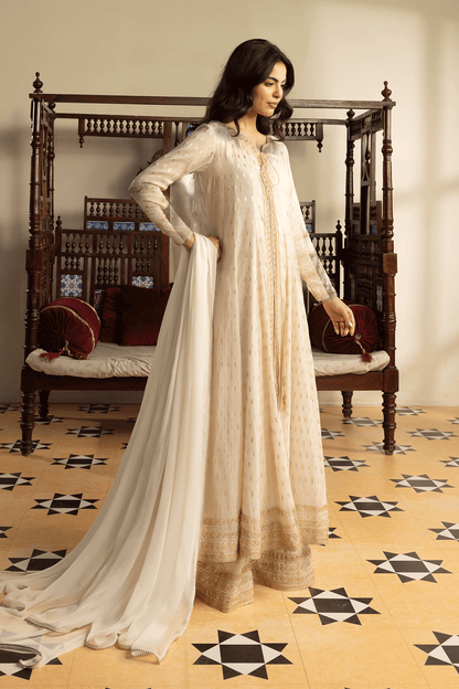 Erum Khan | Intezar e Eid | Aangan - Luxury Dress - available at Maria Faisal in UK and USA.