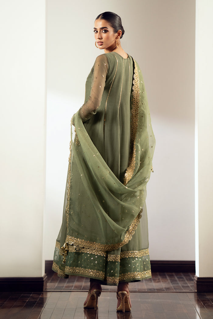 Baroque  | Luxury Pret 26 | PR-897 - Luxury Dress - available at Maria Faisal in UK and USA.