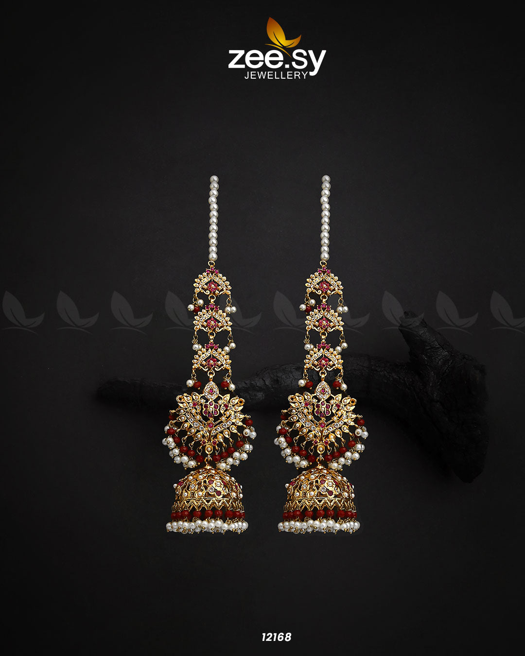 Adorable Jhumki Earrings - Earrings 
