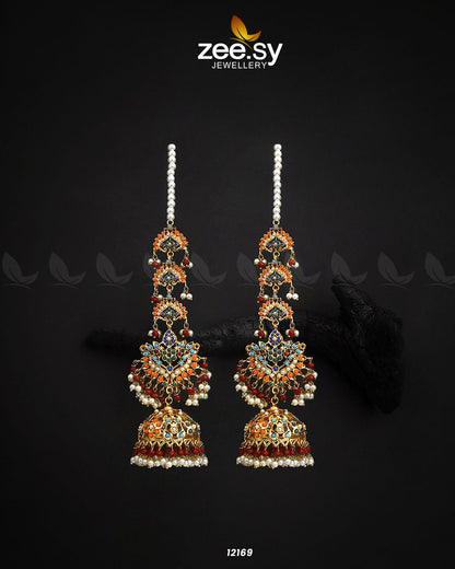 Adorable Jhumki Earrings - Earrings 