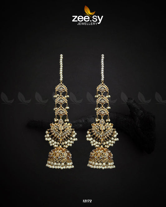 Adorable Jhumki Earrings - Earrings 