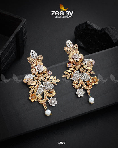Floral Earrings - Earrings 