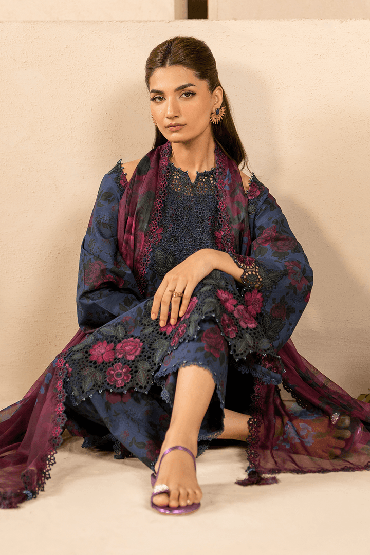 Iznik | Festive Lawn 25 | EFL-12 by Maria Faisal - Registered Vendor of : Iznik - type : Ladies Clothes - 100% original wedding dresses