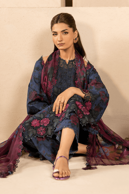 Iznik | Festive Lawn 25 | EFL-12 by Maria Faisal - Registered Vendor of : Iznik - type : Ladies Clothes - 100% original wedding dresses