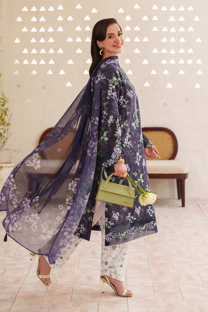 Baroque | Luxury Pret Summer | UF-4405 - Luxury Dress - available at Maria Faisal in UK and USA.