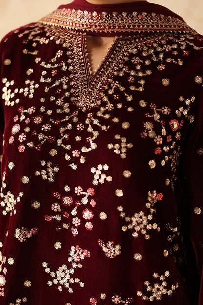 UF-4315 – authentic Pakistani dress from the Velvet 25 collection for women in the UK