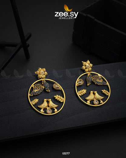 Nouveau Earrings - Earrings 