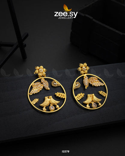 Nouveau Earrings - Earrings 