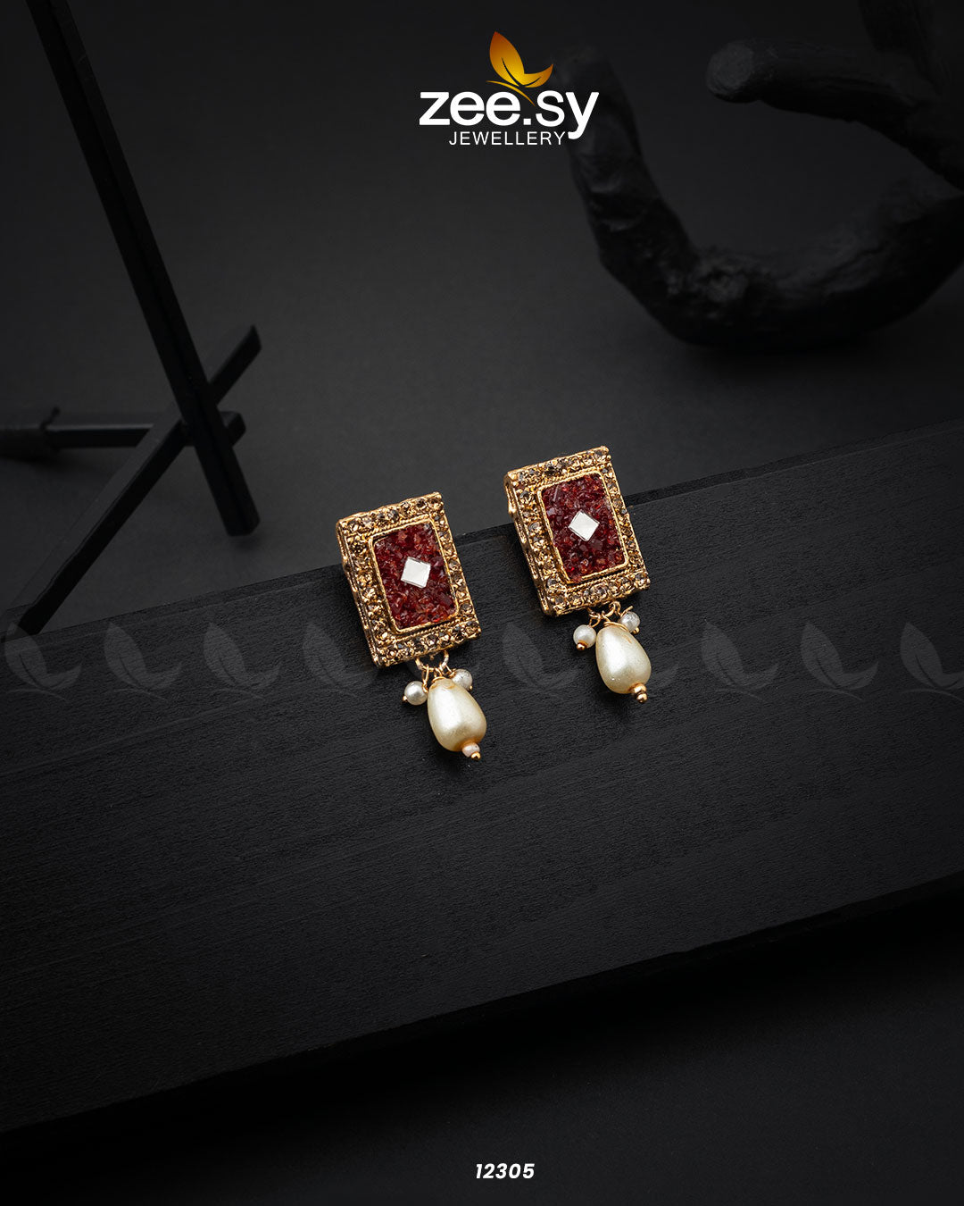 Cobble Crush Earrings - Earrings 