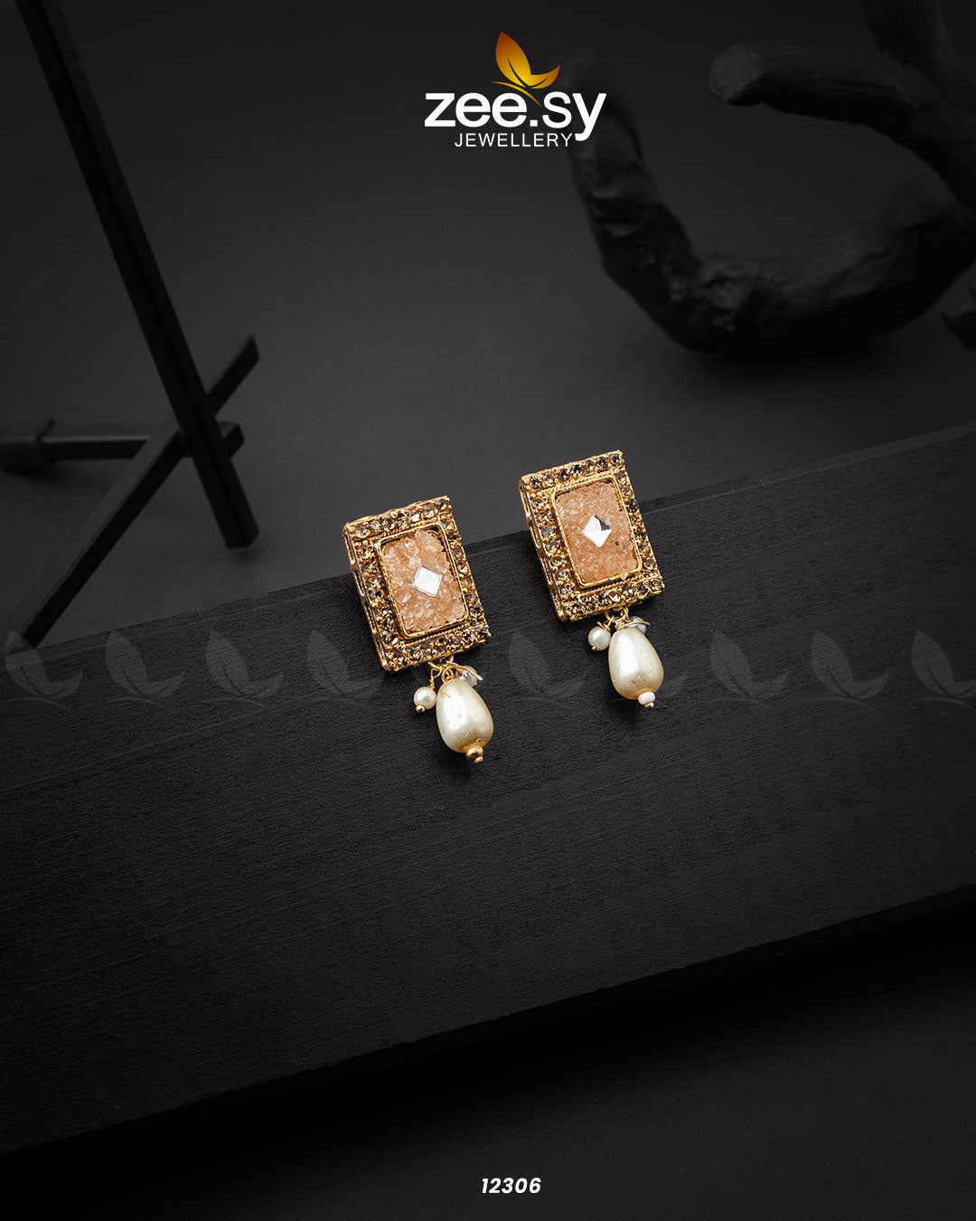 Cobble Crush Earrings - Earrings 