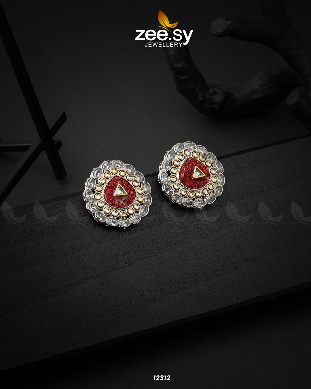 Granite Earrings - Earrings 