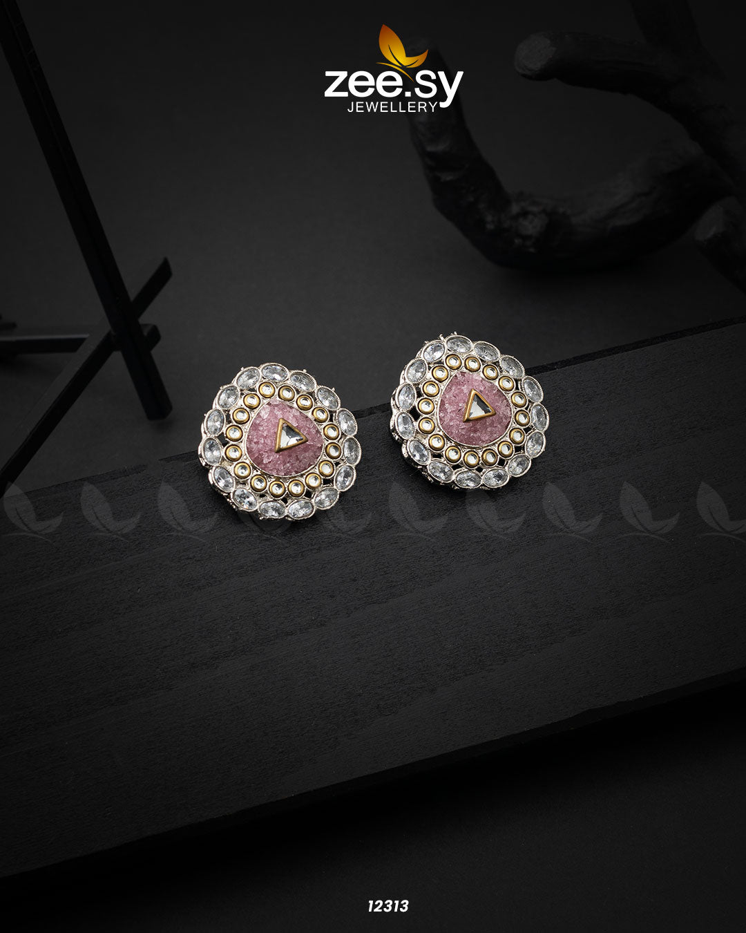 Granite Earrings - Earrings 