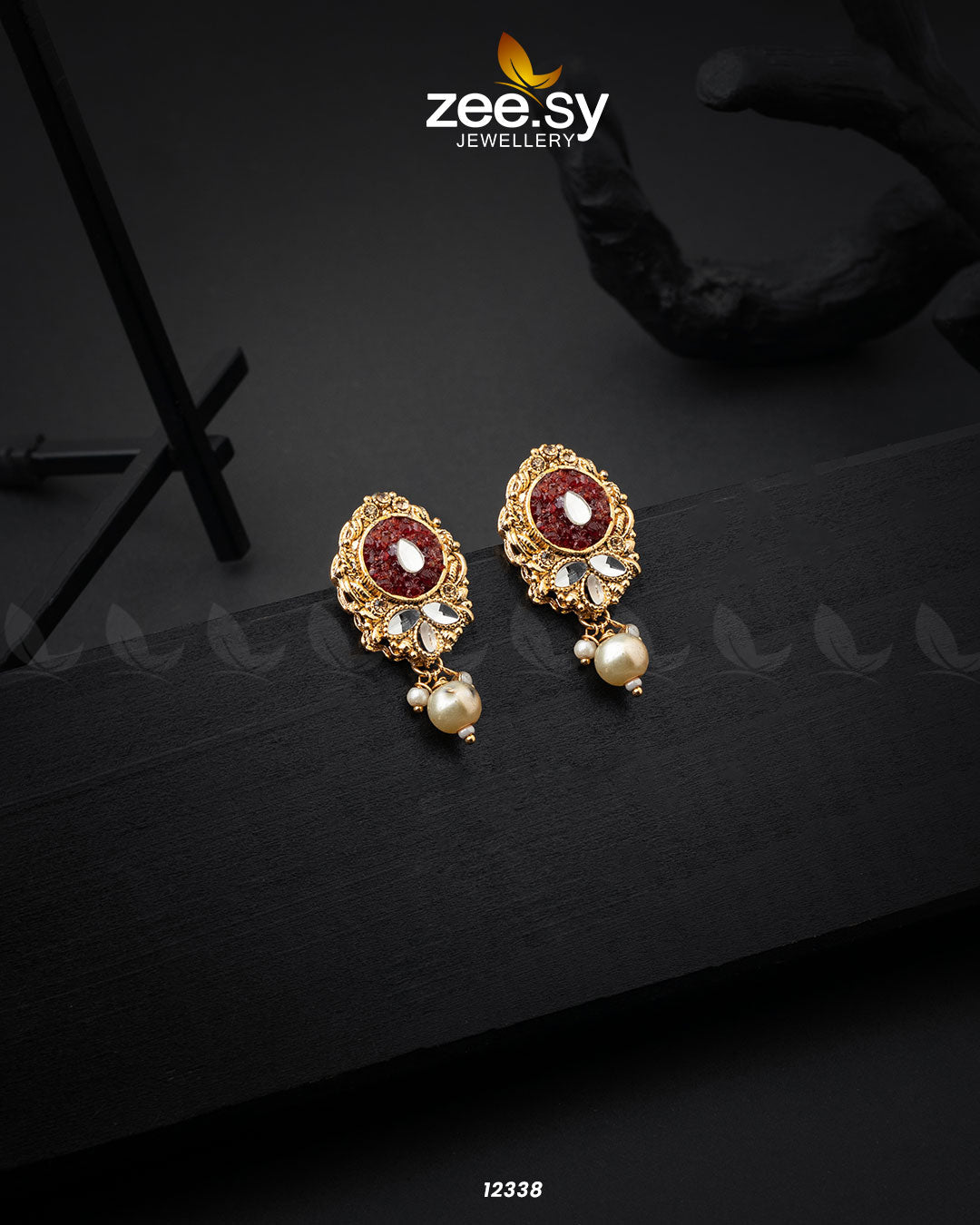 Quartz Earrings - Earrings 