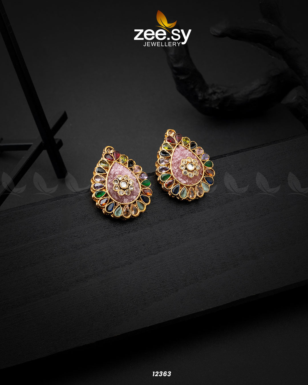 Slate Crush Earrings - Earrings 