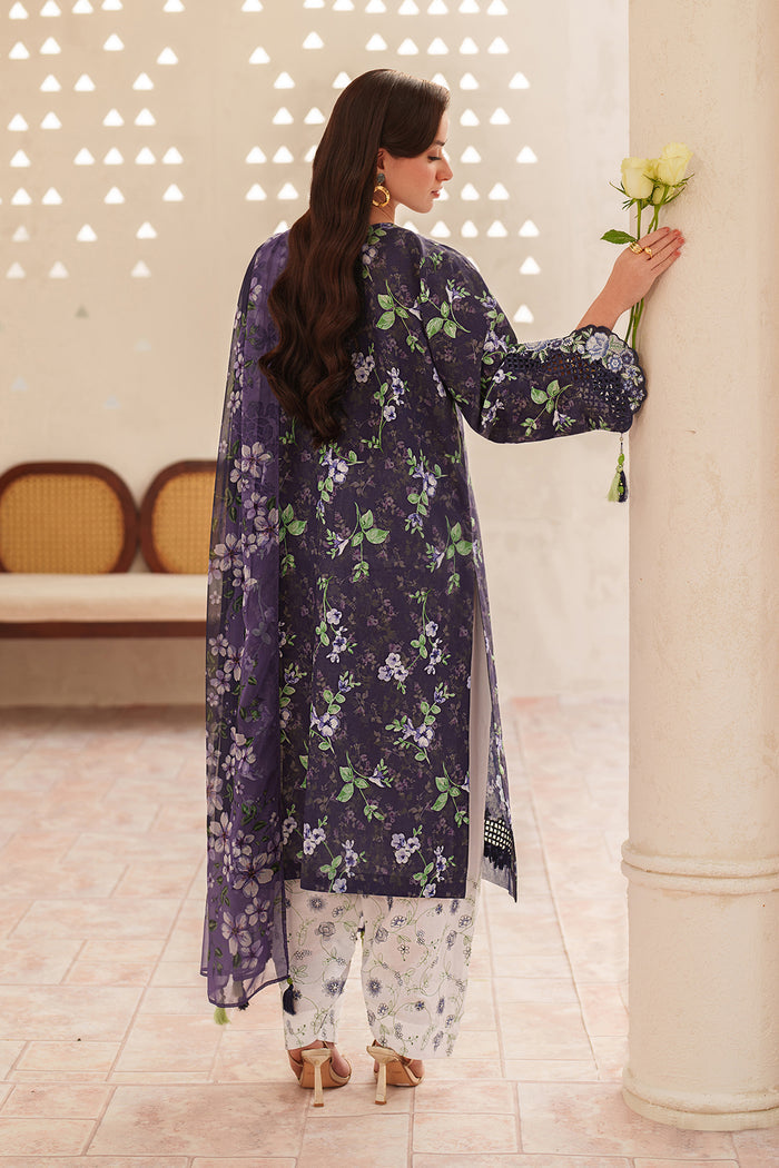 Baroque | Luxury Pret Summer | UF-4405 - Luxury Dress - available at Maria Faisal in UK and USA.