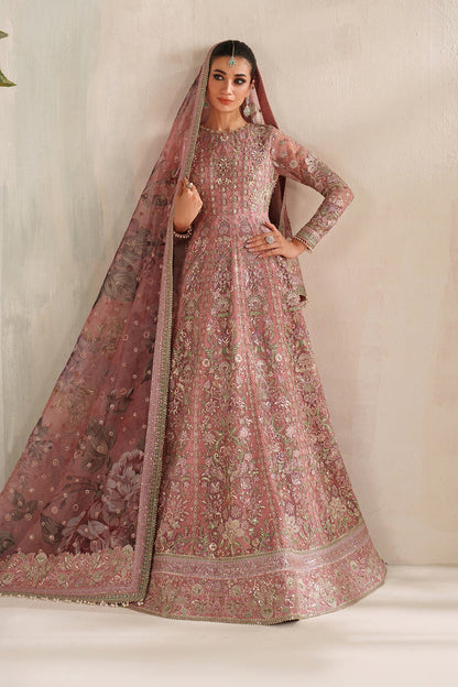 Baroque | Formals Collection | EMBROIDERED NET UF-4377 - Formal Dress - available at Maria Faisal in UK and USA.