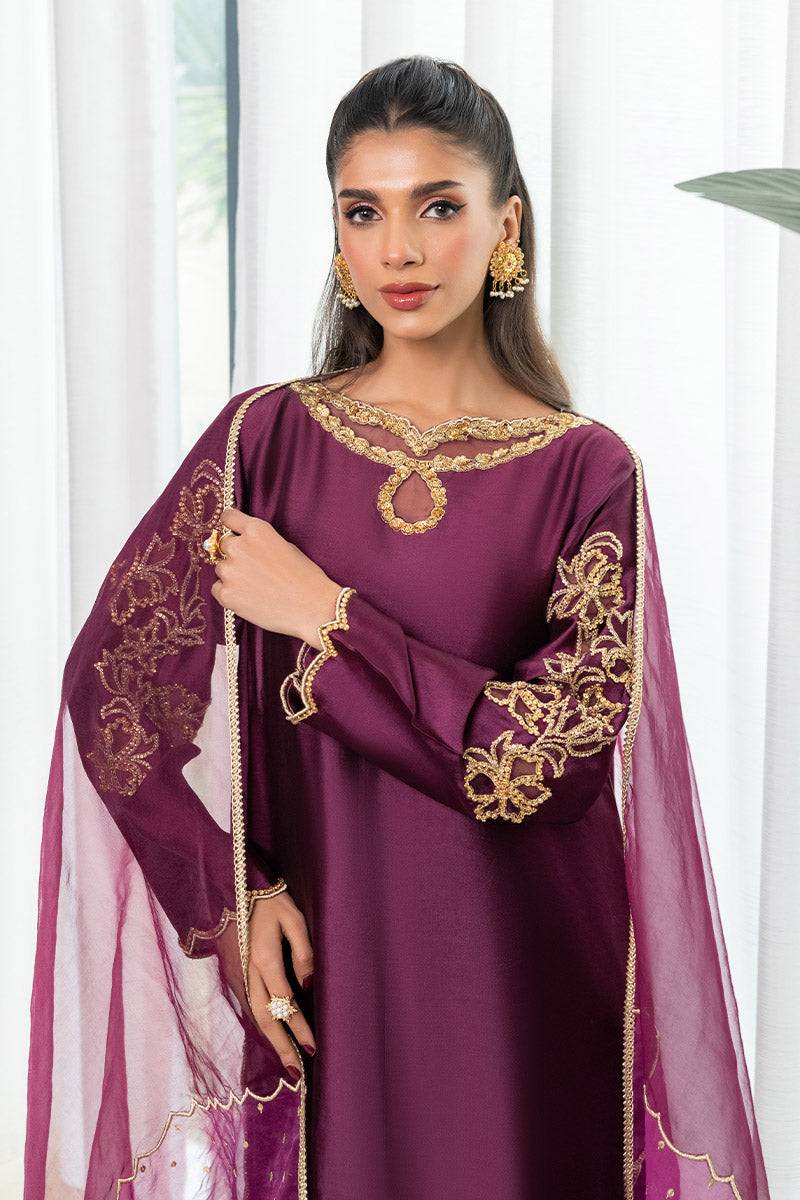 Chic Ophicial | Celenia Pret | Java Plum by Maria Faisal - Registered Vendor of : Chic Ophicial - type : Ladies Clothes - 100% original wedding dresses