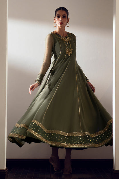 Baroque  | Luxury Pret 26 | PR-897 - Luxury Dress - available at Maria Faisal in UK and USA.