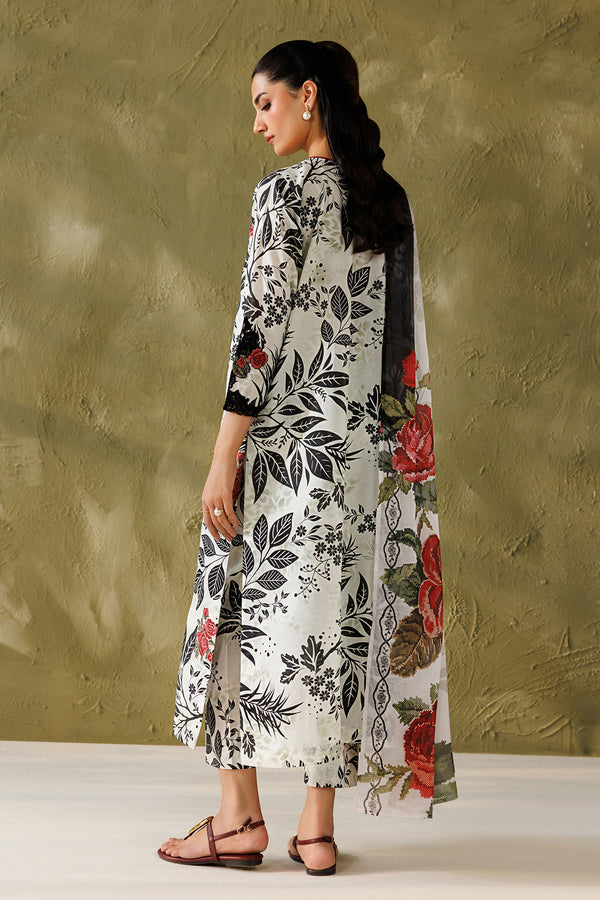 Baroque | Luxury Summer Pret | UF-4505 - Luxury Dress - available at Maria Faisal in UK and USA.