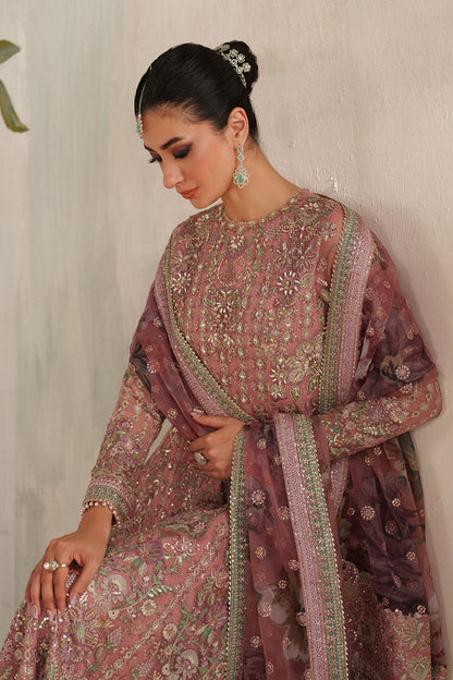 Baroque | Formals Collection | EMBROIDERED NET UF-4377 - Formal Dress - available at Maria Faisal in UK and USA.