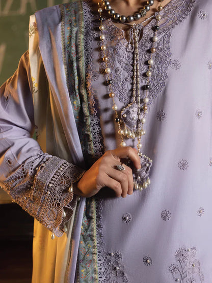Faiza Faisal | Maya Luxury Lawn | Nazali - Maria Faisal