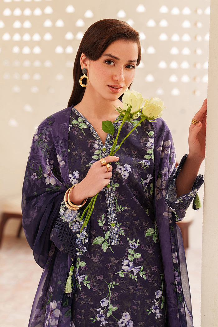 Baroque | Luxury Pret Summer | UF-4405 - Luxury Dress - available at Maria Faisal in UK and USA.