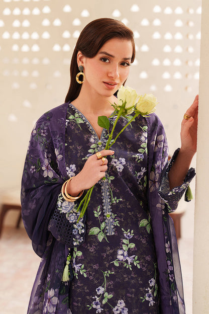 Baroque | Luxury Pret Summer | UF-4405 - Luxury Dress - available at Maria Faisal in UK and USA.