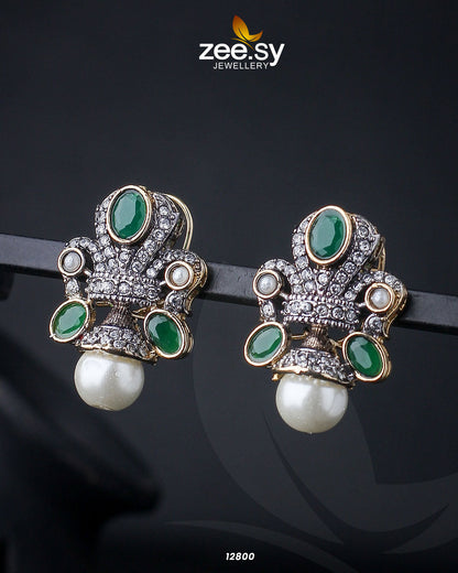 Pearl Drop Tops - Earrings 