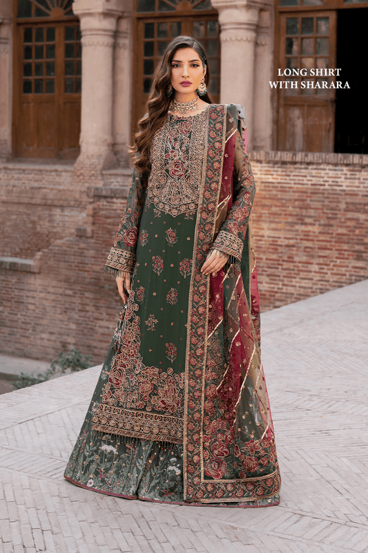 Iznik | Luxury Chiffon | ILC-01 by Maria Faisal - Registered Vendor of : Iznik - type : Ladies Clothes - 100% original wedding dresses