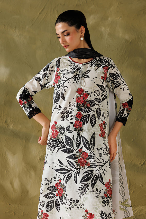 Baroque | Luxury Summer Pret | UF-4505 - Luxury Dress - available at Maria Faisal in UK and USA.