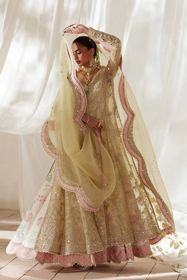 Suffuse | Freeshia Wedding Formals | Silvia - Wedding Dress - available at Maria Faisal in UK and USA.