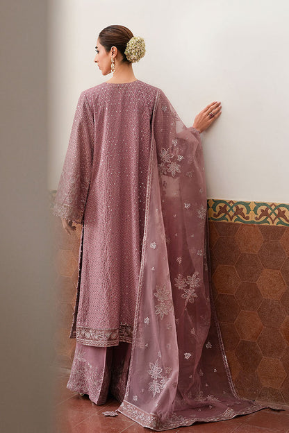 Cross Stitch | FW-25 RTW WEDDING EDIT-2 | MYSTIC AMETHYST - Wedding Dress - available at Maria Faisal in UK and USA.