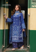 Asim Jofa | Summer Rhapsody | AJUBU-02 Embroidered Jacquard - Ladies Clothes - Maria Faisal