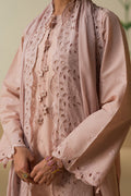 Cross Stitch | Chikankari Lawn 25 | PALE MAUVE - Ladies Clothes 