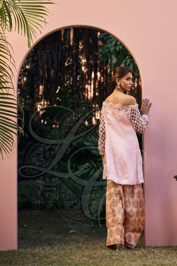Layla Chatoor | Luxury Pret | Tiya - Luxury Dress - available at Maria Faisal in UK and USA.