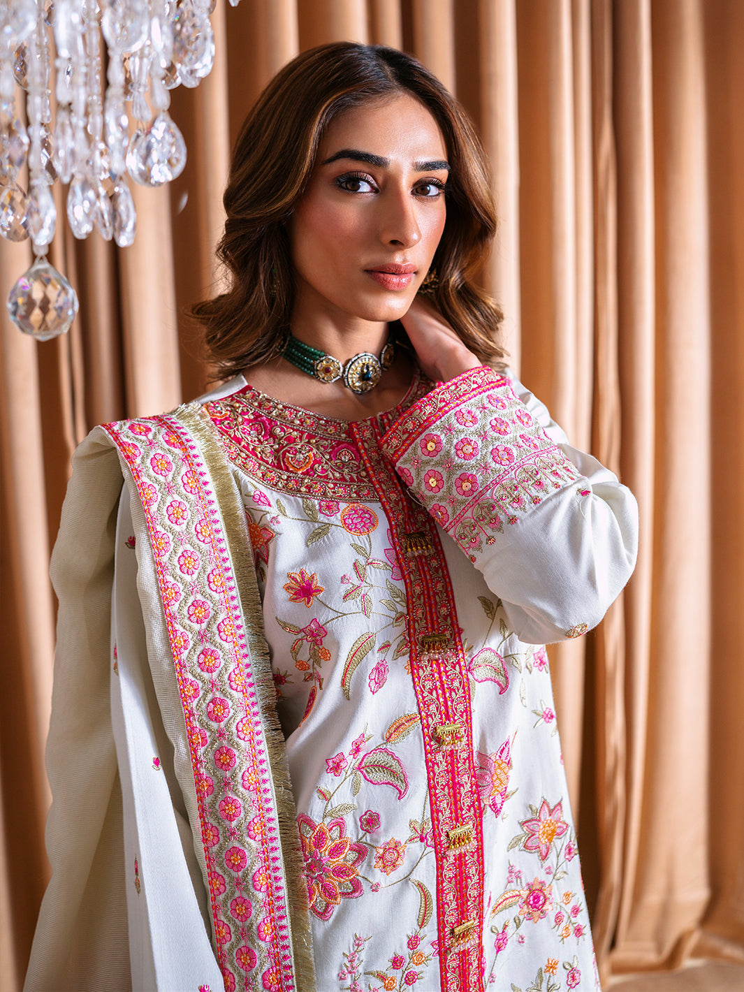 Faiza Faisal | Rema Wedding Formals 24 | Aida - Designer Dress with Intricate embroidery and embellishments. Shop elegent wedding dress at Maria Faisal.