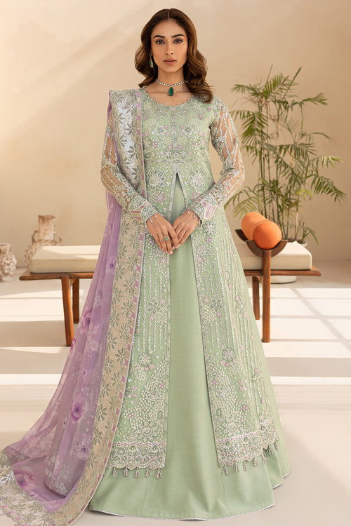 Farasha | Lu Zella Premium Formals 25 | Sage Luxe - Ladies Clothes - Maria Faisal