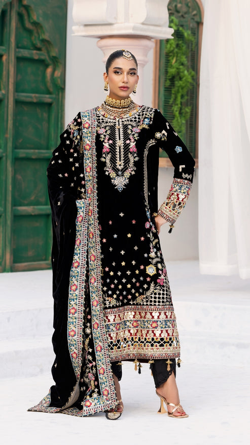 Zebtan | Andaz e Makhmal | ZAM-03 - Ladies Clothes - Maria Faisal